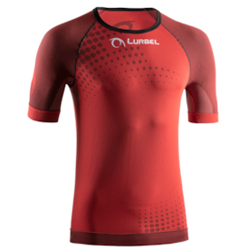 T-SHIRT LURBEL SPIRIT VERMELHO/PRETO