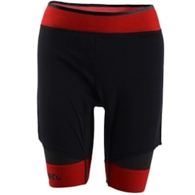 CALÇÃO LURBEL SAMBA SENHORA PRETO/VERMELHO