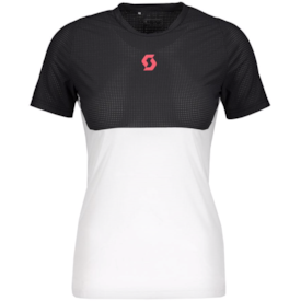 T-SHIRT SENHORA SCOTT KINABALU RUN PRETO/BRANCO