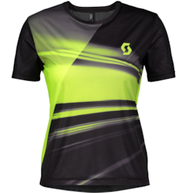 T-SHIRT SCOTT SENHORA RC RUN AMARELA
