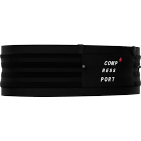 CINTO COMPRESSPORT FREE BELT PRO PRETO - C/ PORTA BASTÕES