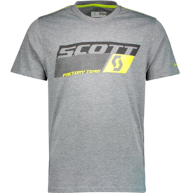 T-SHIRT SCOTT DRI FACTORY TEAM CINZA