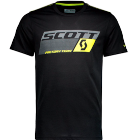 T-SHIRT SCOTT DRI FACTORY TEAM PRETO