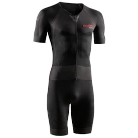 FATO DE TRAIL HOMEM LURBEL PRO DUO PRETO/VERMELHO