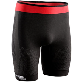 CALÇÃO LURBEL TIFON PRO PRETO/VERMELHO