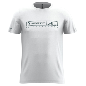 T-SHIRT SCOTT HOMEM 10 NOSHORTCUTS BRANCO