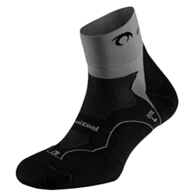 MEIAS DE TRAIL LURBEL DESAFIO PRETO/CINZA