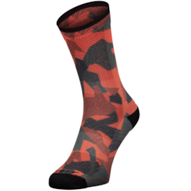 MEIAS SCOTT CAMO MAP CREW VERMELHO MILITAR