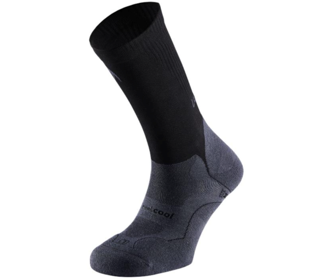 MEIAS DE TRAIL LURBEL GRAVITY PRETO CINZA Xostra Sports