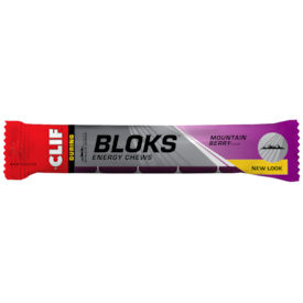 CLIF BAR SHOT BLOKS CHEWY CANDY MOUNTAIN BERRY