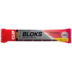 CLIF BAR SHOT BLOKS CHEWY CANDY STRAWBERRY 60G