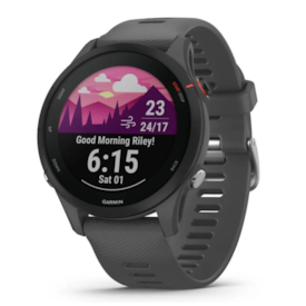 GARMIN FORERUNNER 255 ARDÓSIA CINZA