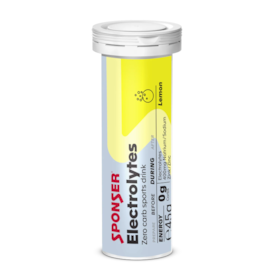 SPONSER ELECTROLYTES ZERO TUBO 10X4,5G - LIMÃO