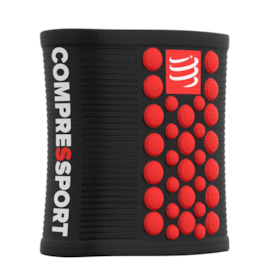 PULSEIRA COMPRESSPORT 3D DOTS PRETO/VERMELHO 2020