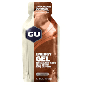 GU ENERGY GEL COM CAFEINA - CHOCOLATE OUTRAGE 32G