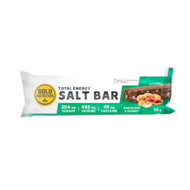 GOLDNUTRITION ENDURANCE SALT BAR CHOCOLATE & AMENDOIM - 40G