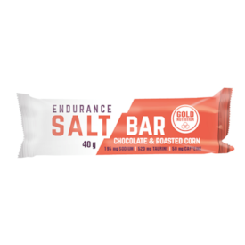 GOLDNUTRITION ENDURANCE SALT BAR CHOCOLATE & MILHO TORRADO - 40G