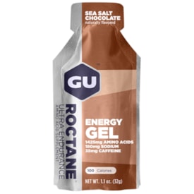 GU ROCTANE ENERGY GEL COM CAFEINA - SEA SALT CHOCOLATE 32G