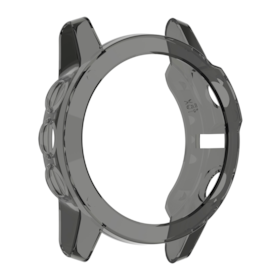 FENIX 6 - CAPA PROTEÇÃO SILICONE  PRETO TRANSPARENTE