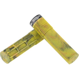 DMR  BRENDOG DEATH GRIP LOCK-ON GRIPS - YELLOW CAMO