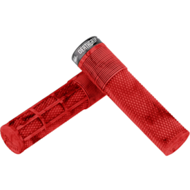 DMR  BRENDOG DEATH GRIP LOCK-ON GRIPS - MARBLE RED
