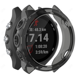 FORERUNNER 245 - CAPA PROTEÇÃO SILICONE PRETO TRANSPARENTE