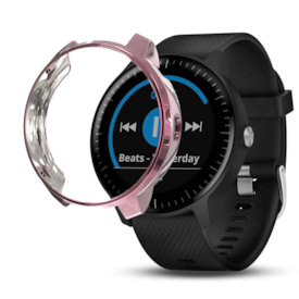 FORERUNNER 245 - CAPA PROTEÇÃO SILICONE ROSA