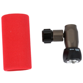 KIT CO2 DE ROSCA SUPER LEVE COM PROTEÇÃO DE BOTIJA