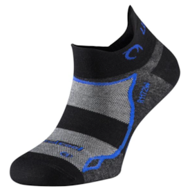 MEIAS DE TRAIL LURBEL NON-STOP PRETO/AZUL