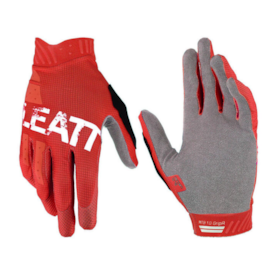 LUVAS LEATT 1.0 GRIPR - VERMELHO