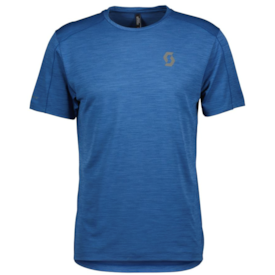 T-SHIRT SCOTT TRAIL RUN LT AZUL TEMPESTADE