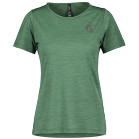 T-SHIRT SENHORA SCOTT TRAIL RUN LT VERDE