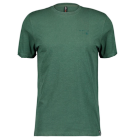 T-SHIRT SCOTT HOMEM GRAPHIC SLUB VERDE