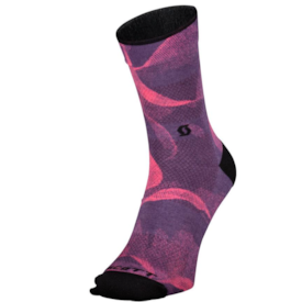 MEIAS SCOTT TRAIL VERTIC CREW ROSA