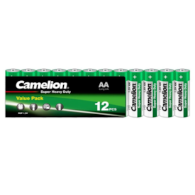PILHAS CAMELION AA MIGNON R6 (12 UNIDADES)