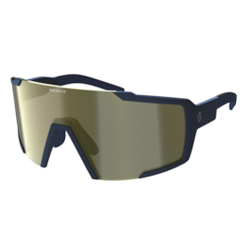ÓCULOS SCOTT SHIELD AZUL (GOLD CHROME)