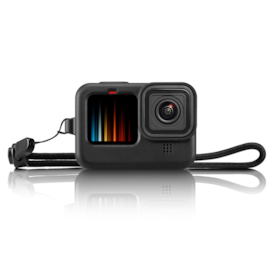 CAPA SILICONE PARA GOPRO HERO 9/10 - PRETO