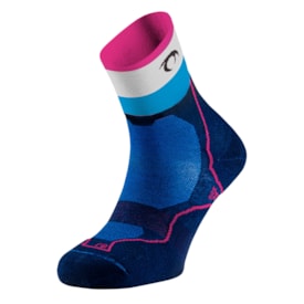 MEIAS DE TRAIL LURBEL QUIMBAYA AZUL/ROSA