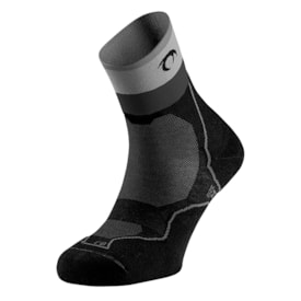MEIAS DE TRAIL LURBEL QUIMBAYA PRETO/CINZA