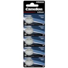 PILHA LITIO CAMELION CR2032 (5UN)