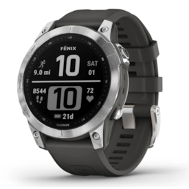 FENIX 7 PRATEADO COM BRACELETE GRAFITE