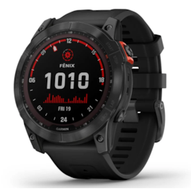 FENIX 7X SOLAR - CINZENTO ARDÓSIA COM BRACELETE PRETA