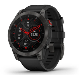 EPIX (2.ª GERAÇÃO) SAPPHIRE EDITION 47 MM - PRETO EM TITÂNIO COM BRACELETE PRETA