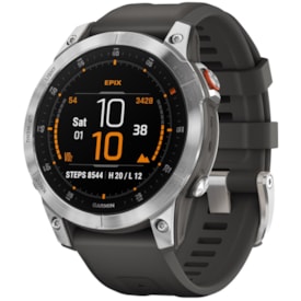 EPIX (2.ª GERAÇÃO) - STANDARD EDITION 47 MM - AÇO ARDÓSIA COM BRACELETE PRETA