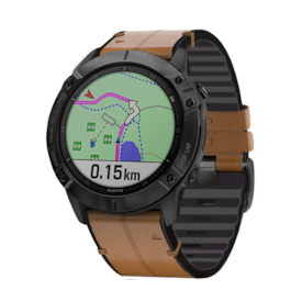 BRACELETE QUICKFIT™ EM PELE PARA GARMIN - 22MM