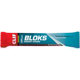 CLIF BAR SHOT BLOKS CHEWY CANDY TROPICAL PUNCH 60G