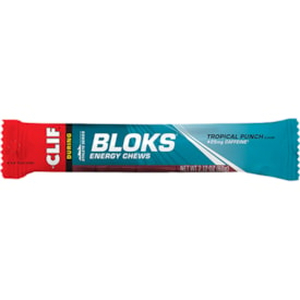 CLIF BAR SHOT BLOKS CHEWY CANDY TROPICAL PUNCH 60G