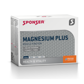SPONSER MAGNESIUM PLUS 20X6.5G FRUIT MIX
