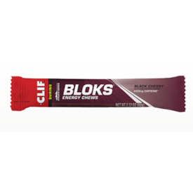 CLIF BAR SHOT BLOKS CHEWY CANDY BLACK CHERRY 60G