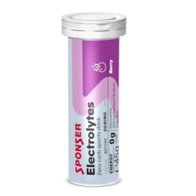 SPONSER ELECTROLYTES ZERO TUBO 10X4,5G - BERRY